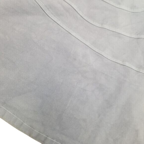 Zena Jeans Womens Grayish Blue A-Line Skirt‎ Sz 10 Side Zip Vintage Y2K - Picture 10 of 12